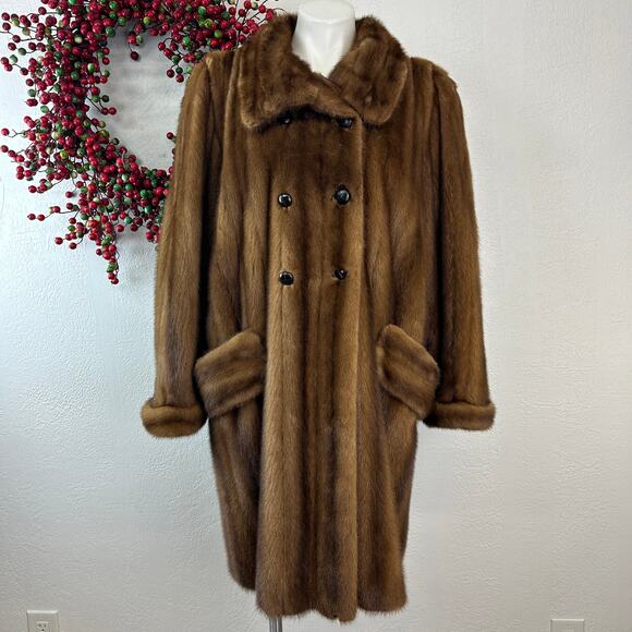 ELEGANCE FUR ROYAL SAGA MINK 最高級 ミンクコート 毛皮｜レディース 